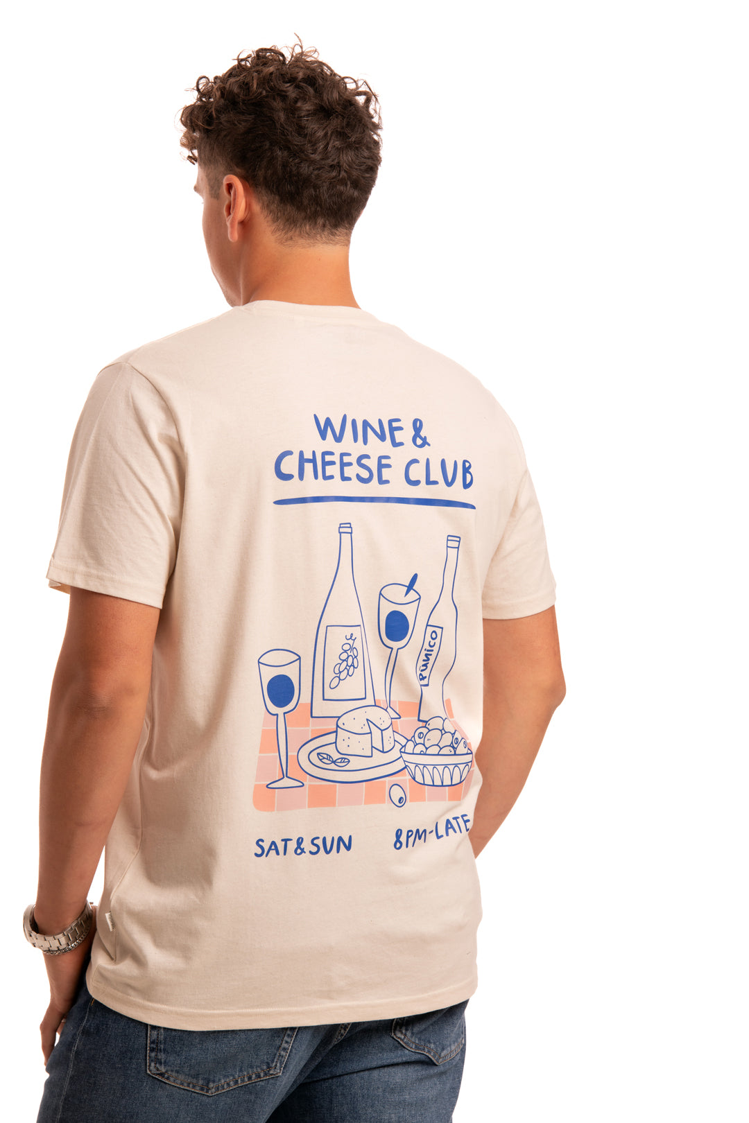 Camiseta Wine & Cheese Club