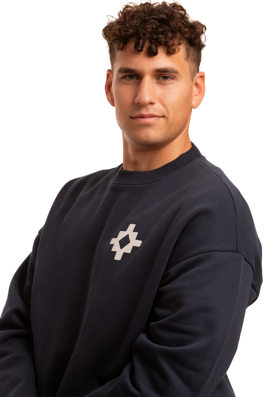 Sudadera étnica Púnico Navy