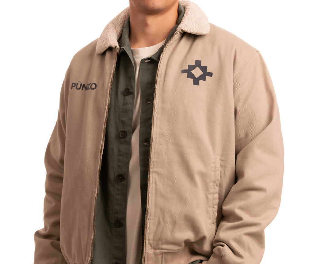 Chaqueta Sherpa Púnico