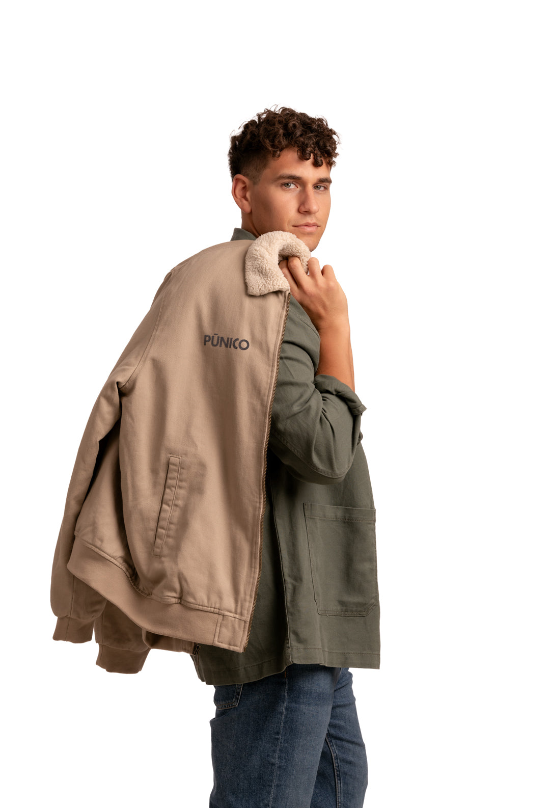 Chaqueta Sherpa Púnico