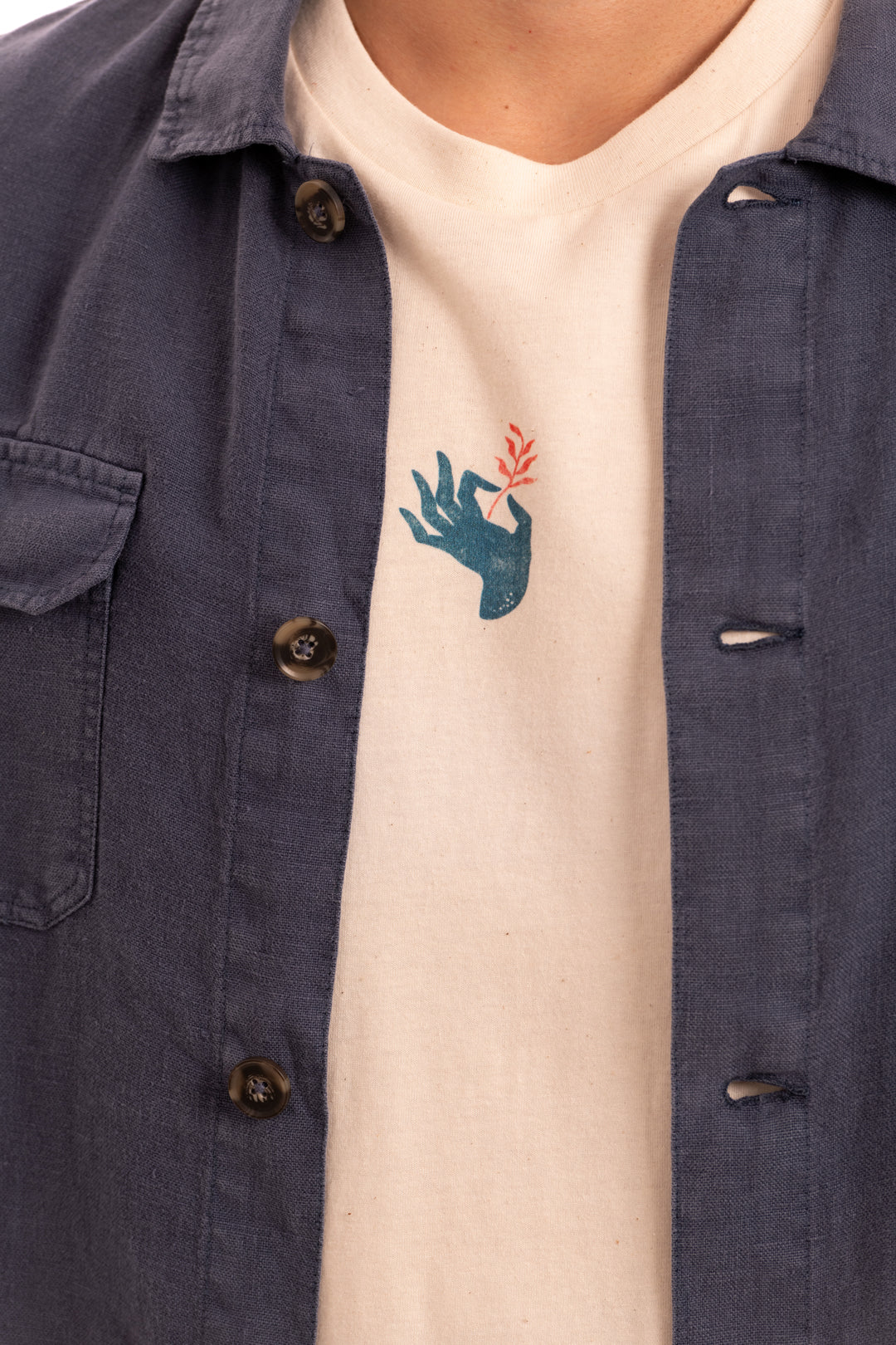 Overshirt Vadella Blue