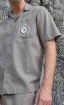 Camisa Llaüt Lino Tostada