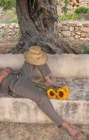 Pantalón Llaüt Lino Tostado