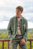 Pantalón Xaloc Verde Lino