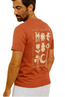 Camiseta Ibiza vintage Teja