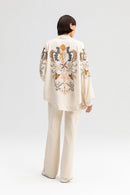 Kimono bordado Púnico