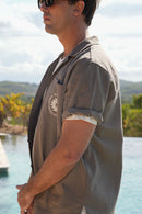 Camisa Llaüt Lino Tostada