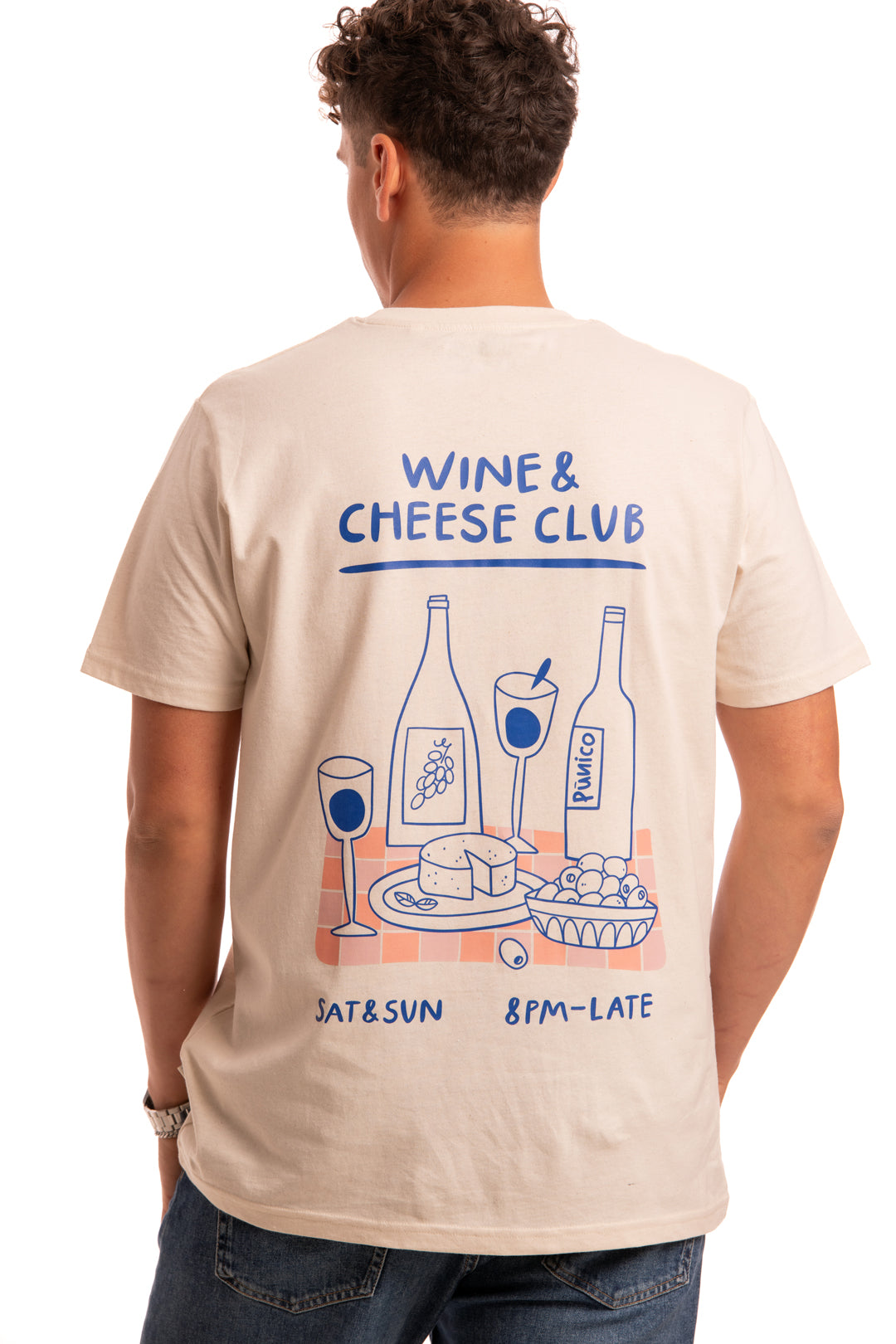 Wine & Cheese Club T-shirt