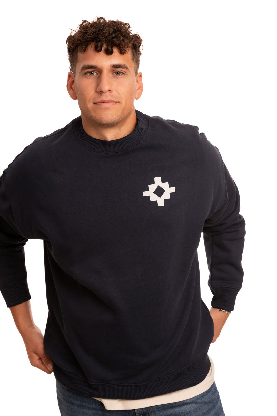 Punico ethnic navy Sweatshirt 