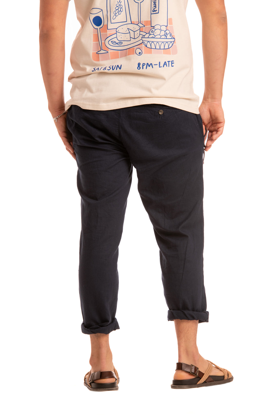 Custom Classic Navy Pants