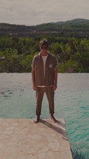 Pantalón Llaüt Lino Tostado